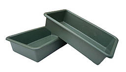 Піддон для розсади великий (40 25 9 см, 5.5 літра) пластиковий. Лоток для розсади (Юніпласт)