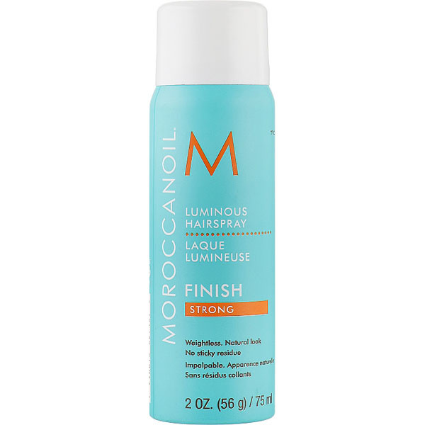Moroccanoil Luminous Finish Strong Hairspray. Лак для сяйва волосся сильної фіксації 75 мл.