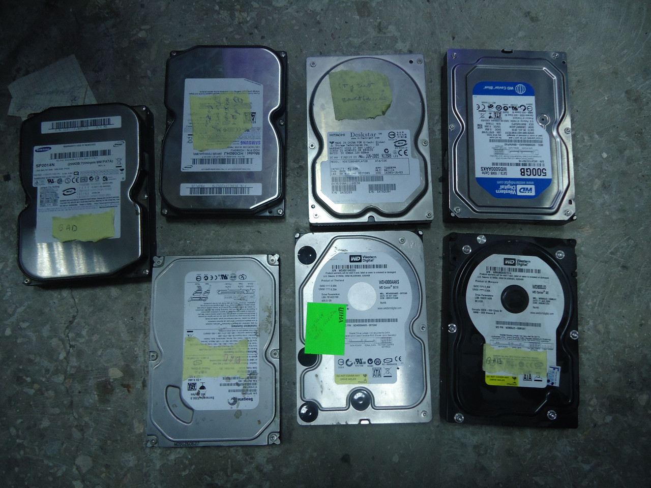 Жорсткі диски вінчестери на запчастини гуртом, фото 1