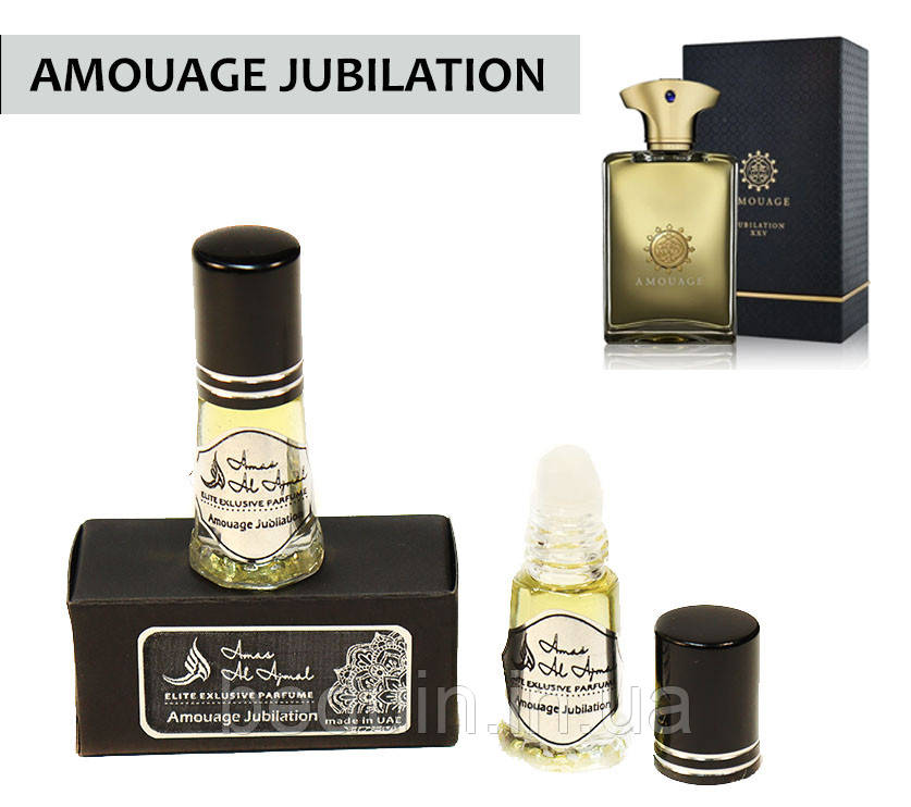 Звабливий чоловічий аромат Аналог на бренд Amouage Jubilation (Амуаж Ювілейш)