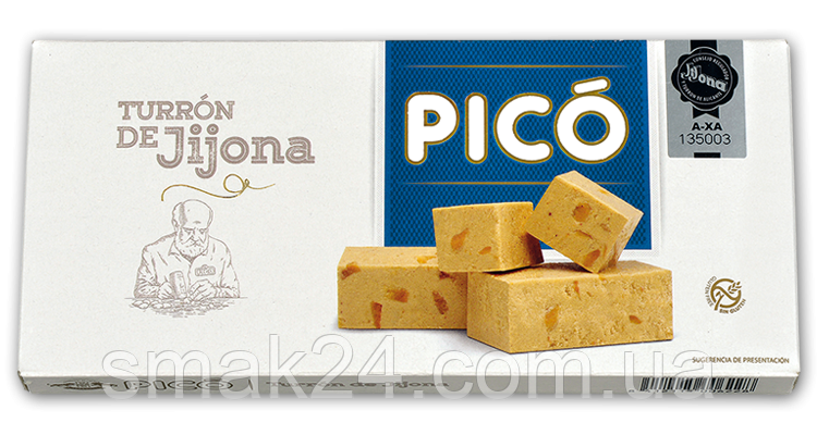 Туррон Мигдальна нуга БЕЗ ГЛЮТЕНА Turron de Jijona PICO 150 г Іспанія