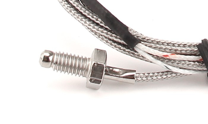 Термопара К-типу 1м датчик температури з різьбленням 0-600 С для термометрів, реле, термостатів, фото 1