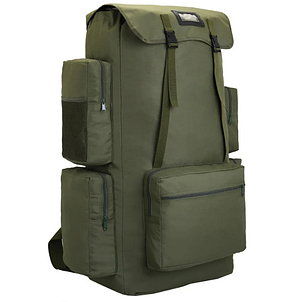 Рюкзак туристичний з водовідштовхувальної тканини HLV xs 130 л Green, фото 1