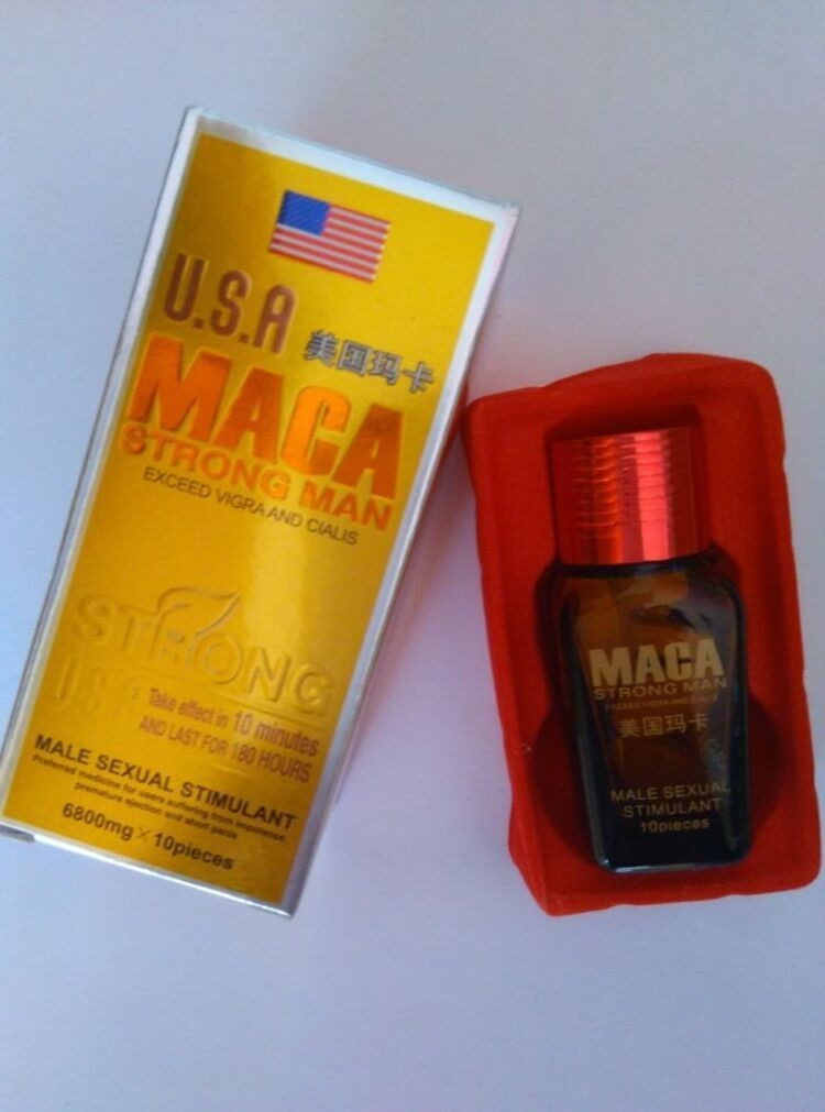 Препарат MACA мака Strong Man 10капс — суперпотенція , фото 1