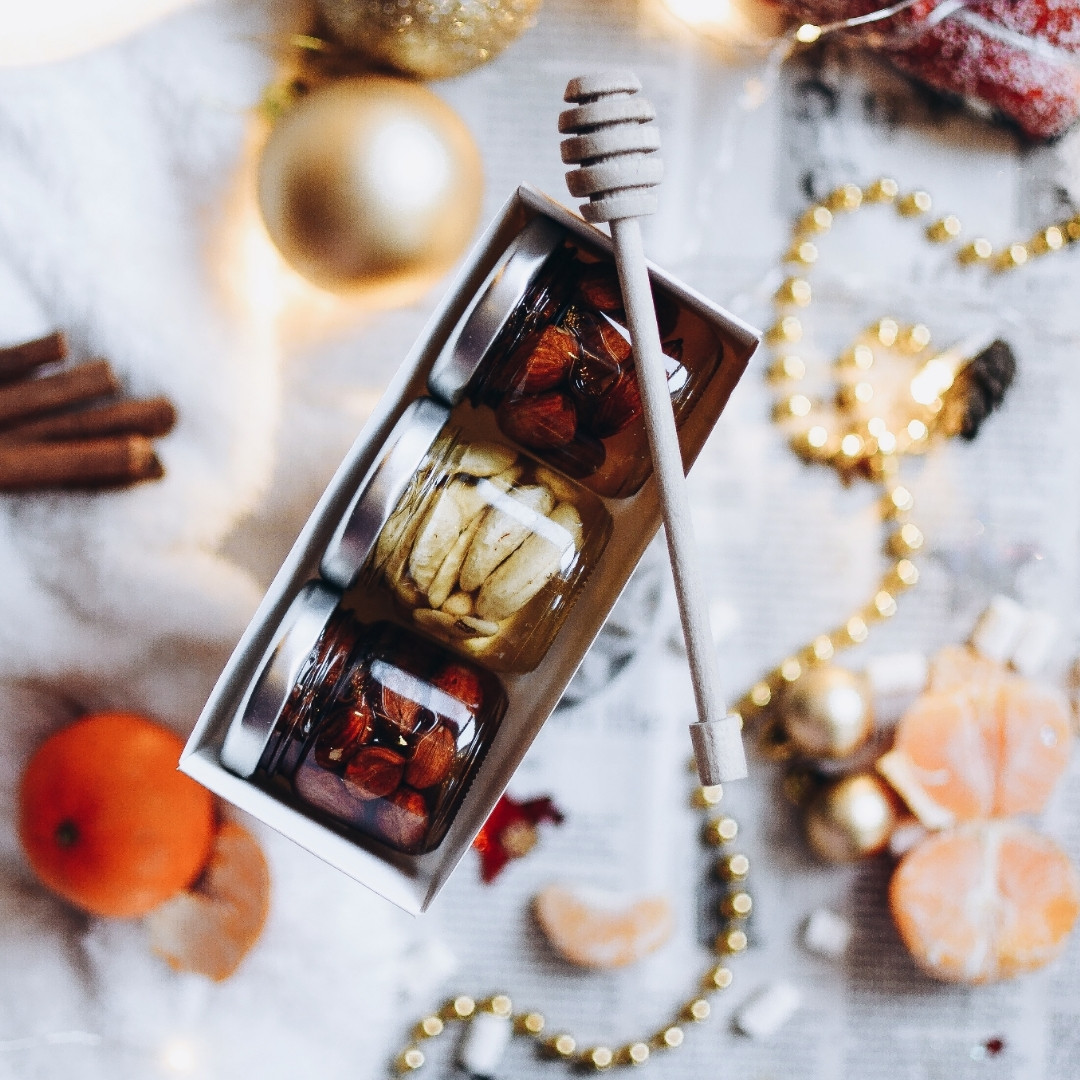 🎄 подарунковий набір "3 горішка mini"