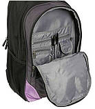 Рюкзак на колесах Samsonite - 33 л (чорний/бордо), фото 5