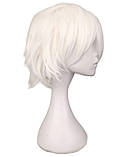 Перука біла коротка, білосніжна перука, фото 3