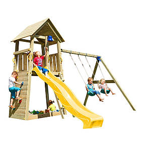 Дитячий дерев'яний ігровий комплекс для дачі BELVEDERE + SWING