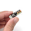 LED RGB-габарити з цоколем T10 (W5W), мультиколірні 
з пультом ДК, фунція стробоскоп., фото 5