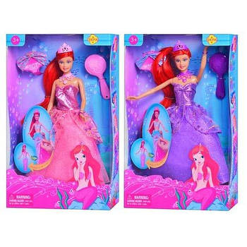 Лялька Lucy Русалка 29см зі спідницею-трансформером 8188 G-Rich