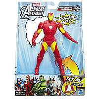 Lb Подвижная фигурка Железный Человек 15 см - Iron Man, Avengers, Assemble, Squeeze Legs, Hasbro M14-143170