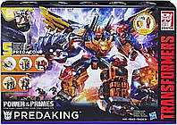 Lb Робот-трансформер Hasbro 5в1 комбайнер Предакинг, Сила Праймов 54 см Predaking, Power of the Primes