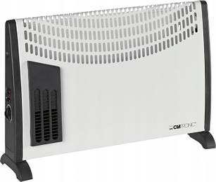 Конвекційний обігрівач Clatronic KH 3433 N 3 ступені нагріву з вбудованим вентилятором білий