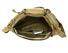 Поясна Сумка тактична HLV A90 Beige, фото 3
