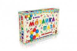 Дитяча мозаїка-пазл №5 1-146, 130 деталей Ø40мм