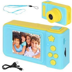 Дитяча цифрова камера з ефектами Блакитний