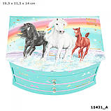 Top Model шкатулка для прикрас Miss Melody( Top-Model Шкатулка с зеркалом с Конем Топ Модел Depesche 11431 ), фото 4