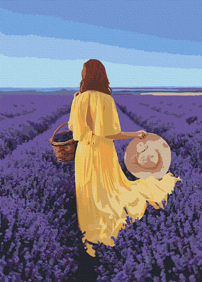 Картина за номерами. Art Craft "Лавандова безмежність" 40 * 50 см 10219-AC - фото 1 - id-p1608505275