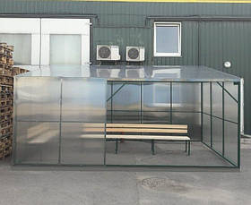 Павільйон для захисту при курінні (курилка) місце для куріння / вуличні курильні кабіни /альтанка для куріння