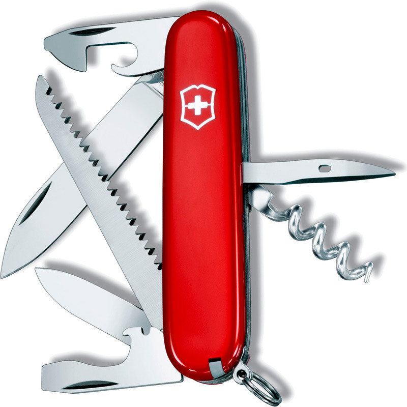 Ніж червоний - CAMPER з високоміцної нержавіючої сталі Victorinox