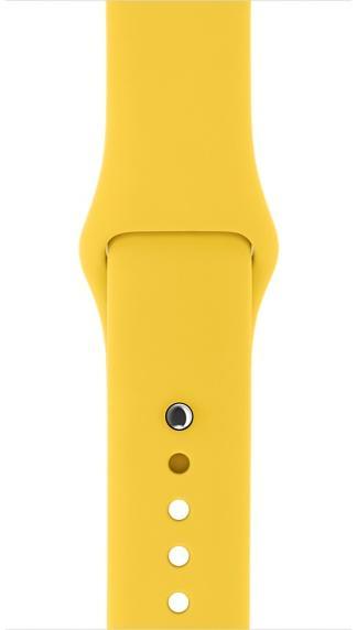 Ремінець TPU Armorstandart Sport для Apple Watch 42mm 44mm Yellow (ARM49073)