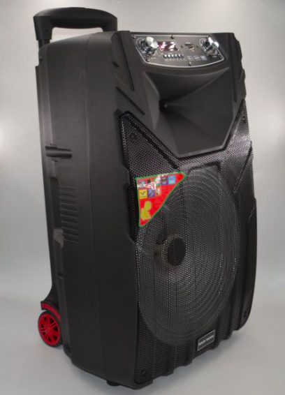 Колонка акумуляторна з мікрофоном ZPX ZX-7766 200W (Bluetooth/USB/FM/TWS)