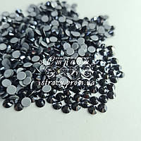 Термо стрази ss30 shiny Black (6.5 mm) 288шт Blinginbox