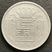 Монета Бельгії 1 франк 1989 р. Бодуен I