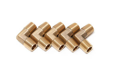 З'єднувач кутовий зовнішня.різьба 1/4 "х1 / 4", к-т 5шт. Forsage F-MML04K