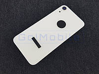 Задняя крышка для iPhone XR белая со стеклом камеры оригинал (Китай)