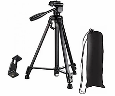 Телескопічний Штатив для камери і телефону трипод з пультом ДУ HLV TriPod 3388