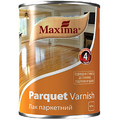 Лак паркетний алкідно-уретановий MAXIMA Parquet varnish Матовий 0.75л