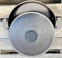Сковорода -жаровня з кришкою чавунна 32 см Біол 1732К