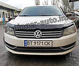 Дефлектор капота Volkswagen Passat B7 (Американець) 2011-2015 (Sim), фото 4