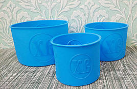 Великодній набір силіконових форм для випікання пасхи 3 шт.  ⁇  Форми для пасхи  ⁇  Силіконові форми для паски