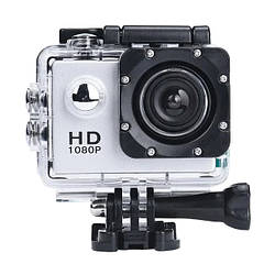 Камера екшн водонепроникна спортивна UKC SJ4000 A7, срібляста