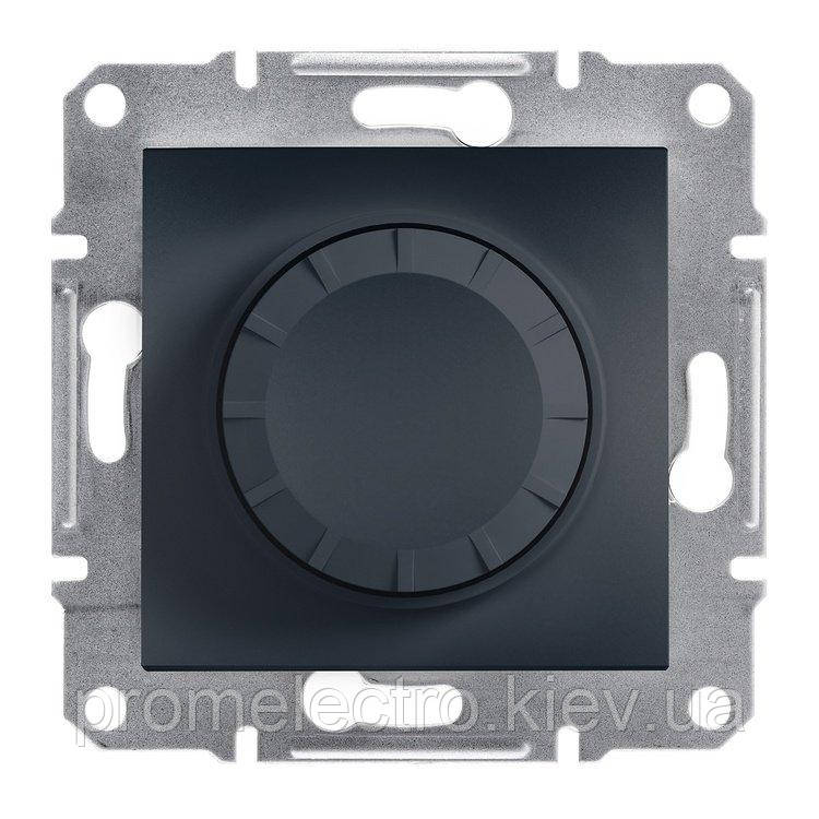 Диммер Schneider-Electric Asfora Plus 40-600W поворотний антрацит (EPH6400171)