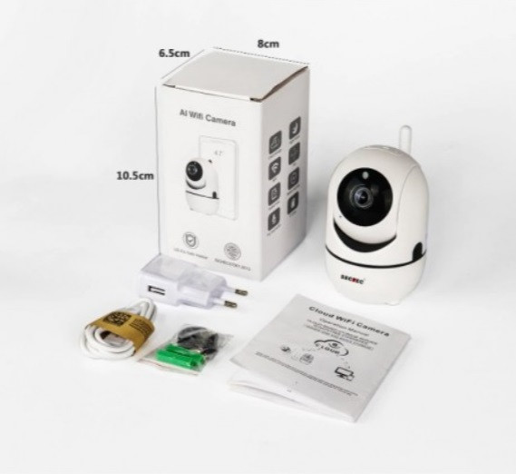 Sectec 291G wi-fi IP камера для дома 1080p 2mp с облачным хранилищем White