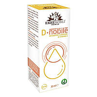 Вітамін D, Vitamin D Supplement, D Noble, Erbenobili, 30 мл краплі