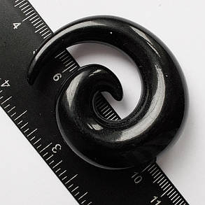 Спіраль розтяжка 16 мм для пірсингу вух (під тунели). Материал: акрил.(цена за 1шт), фото 2