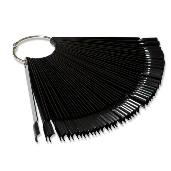 Типси на кільці прямі чорні 12см. 50шт., фото 1