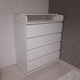 Дитячий комод сповивальний на телескопах, фото 2