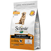 Schesir Dog Adult Large Chicken сухий монопротеиновый корм для собак великих пір 3