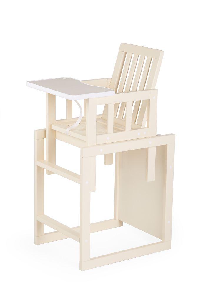 Стільчик для годування Малютка (TOPTUN), ваніль, фото 1