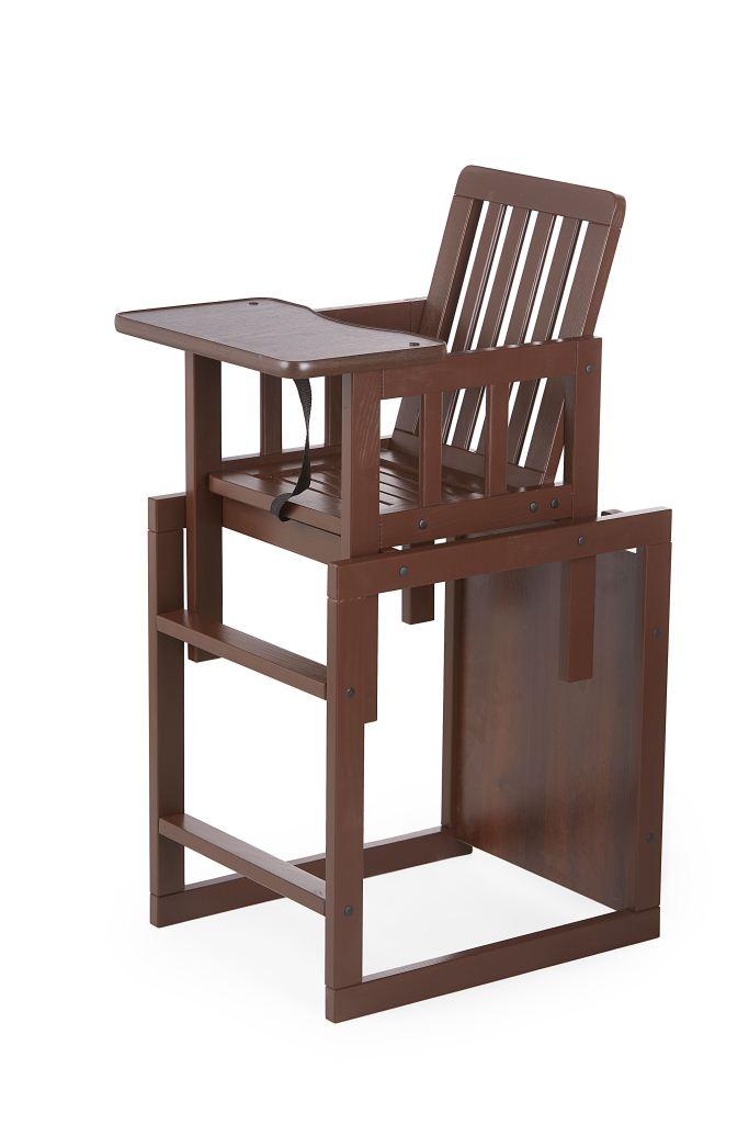 Стільчик для годування Малютка (TOPTUN), горіх, фото 1