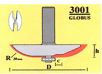 Фреза 3001 Sekira 22-201-730 (фигирейная горизонтальная) D73 h12 d12