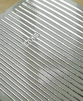 Гнучка стрічка Master Beauty для дизайну нігтів, колір срібло