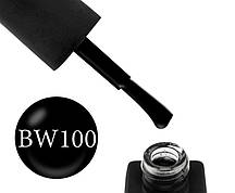 Гель-лак Kodi Professional Black & White BW 100 чорний, 8 мл