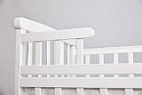 Ліжечко-трансформер NEW, біла БЕЗКОШТОВНА ДОСТАВКА, фото 2