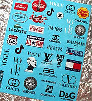 Слайдер-дизайн TM White — 1095 — з білою підкладкою — Бренди, Логотипи